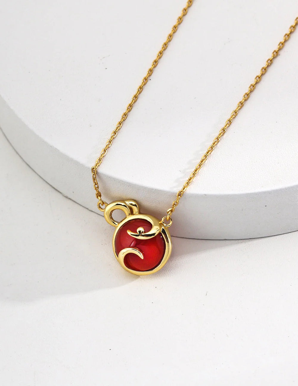 Red Agate Necklace