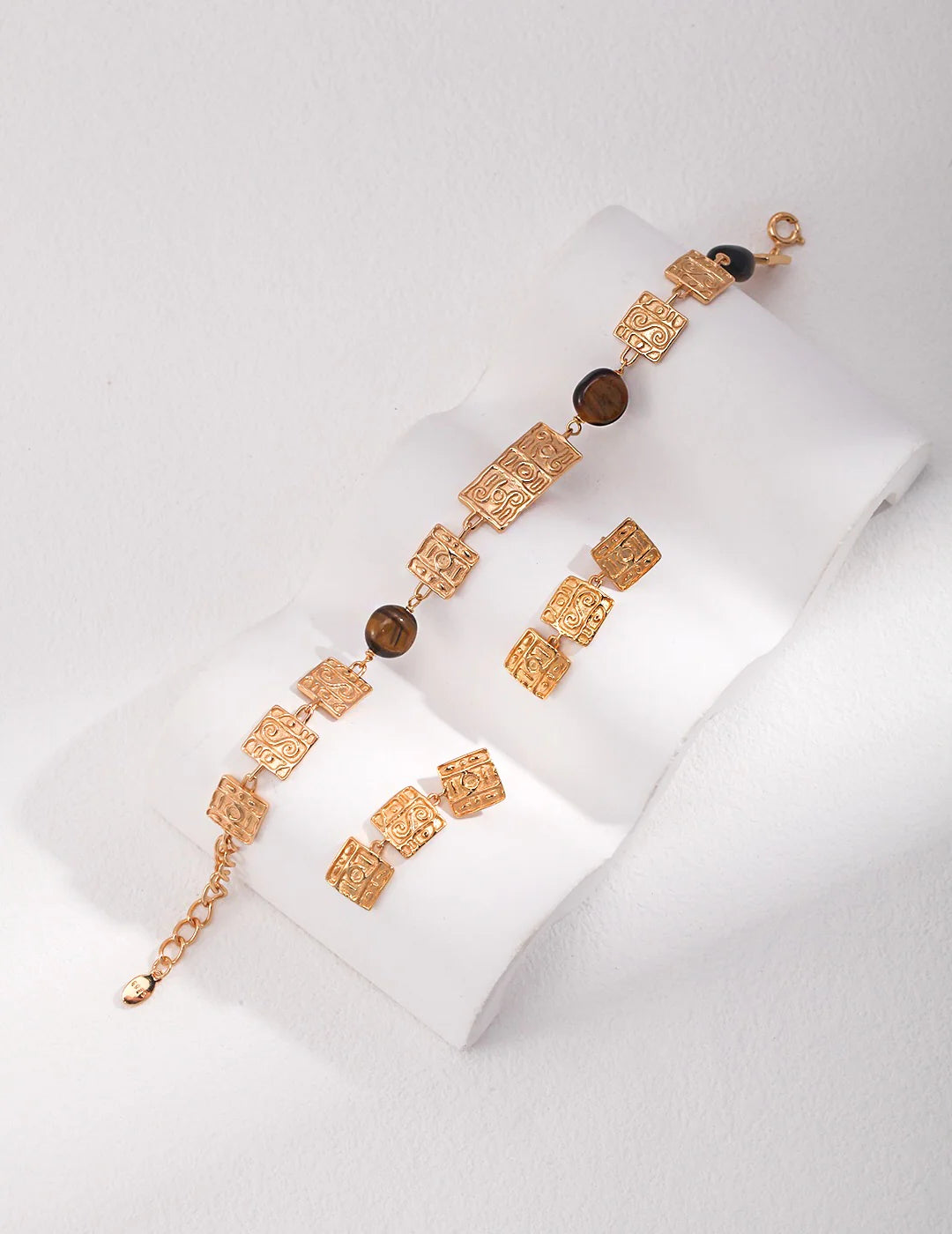 Tiger‘S Eye Stone Adjustable Bracelet