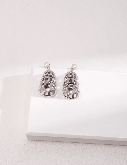 Jingle Bell Style Drop Earrings