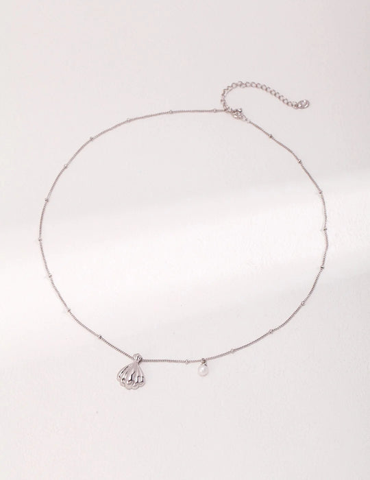 Natural Pearl Shell Style Necklace