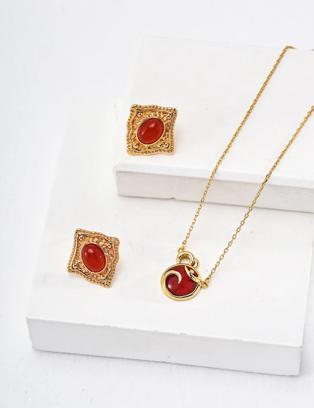 Red Agate Necklace