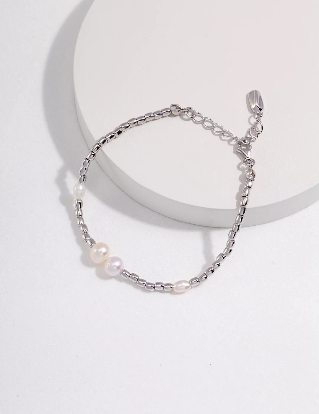 Dainty Rice Pearl Bracelet